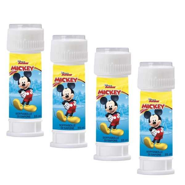 BOLLE DI SAPONE MICKEY MOUSE 4PZ TOPOLINO