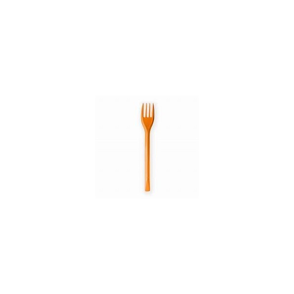 FORCHETTA DOPLA ARANCIO CF.100 PZ