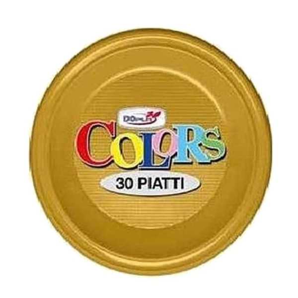PIATTO DOPLA PIANO ORO CF.30 PZ ART.11184