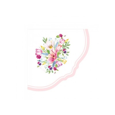 TOVAGLIOLO CARTA GIVI ITALIA ENGLISH GARDEN (SMERLO) 33X33 CF.16 PZ ART.64184