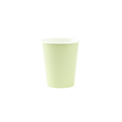 BICCHIERE CARTA+COVER DA CC.250 SALVIA CF.8 PZ