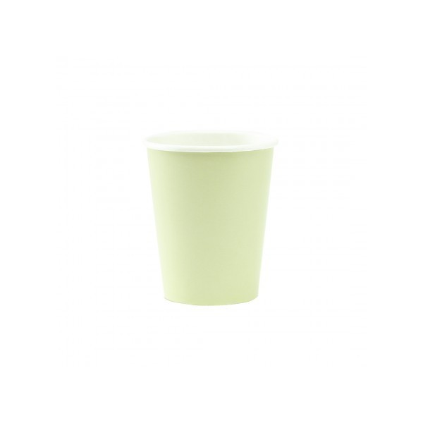 BICCHIERE CARTA+COVER DA CC.250 SALVIA CF.8 PZ