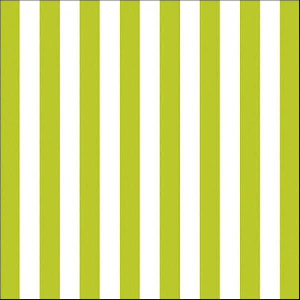 TOVAGLIOLO AMBIENTE CM.33X33 STRIPES GREEN ART.13318070