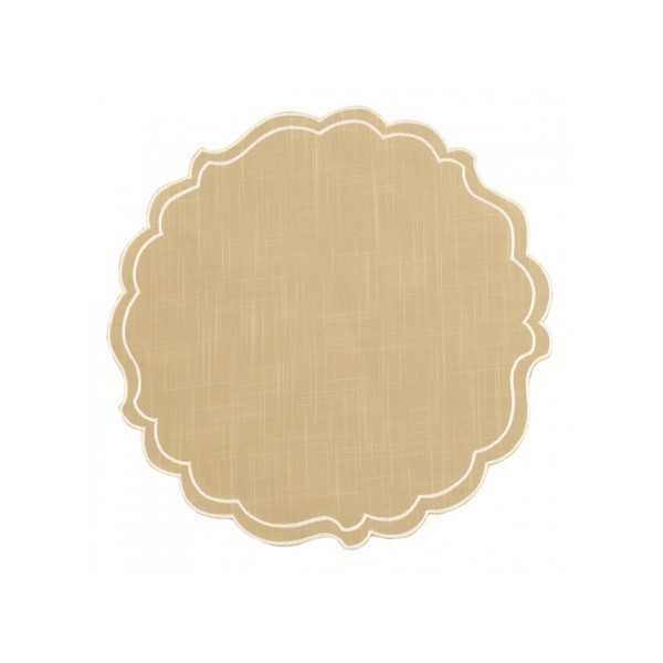 SOTTOPIATTO TESSUTO GIVI ITALIA CM.35 TAUPE ART.60978