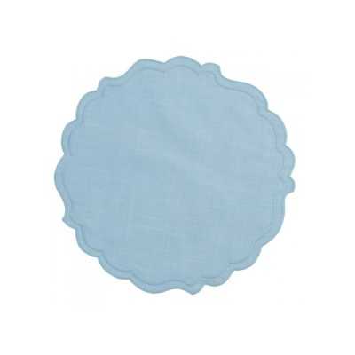 SOTTOPIATTO TESSUTO GIVI ITALIA CM.35 AZZURRO ART.60974