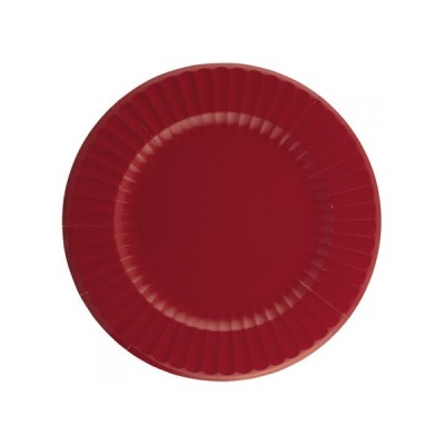 CF.6 SOTTO PIATTI ROUND SHAPE CM 33 ROSSO RUBINO