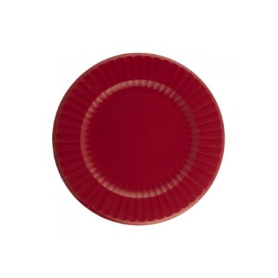 CF.8 PIATTI ROUND CM.27 ROSSO RUBINO