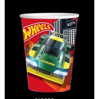 BICCHIERI HOT WHEELS CONF. 8 PEZZI