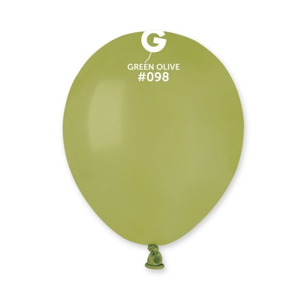 PALLONCINO LATTICE GEMAR GREEN OLIVE 5"