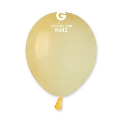 PALLONCINO LATTICE GEMAR GIALLO BABY 10"