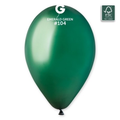 PALLONCINO LATTICE GEMAR EMERALD GREEN 12"