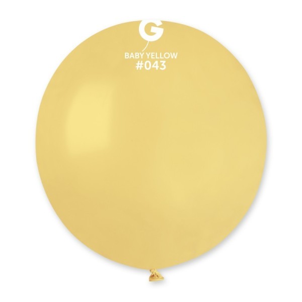 PALLONCINO LATTICE GEMAR GIALLO BABY 19"