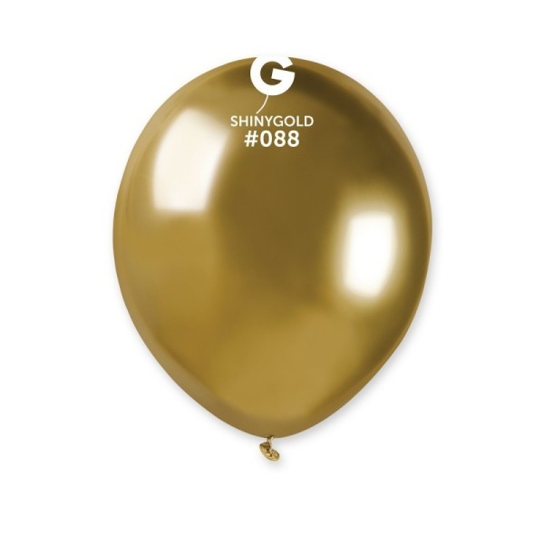 PALLONCINO LATTICE SHINY ORO 5"