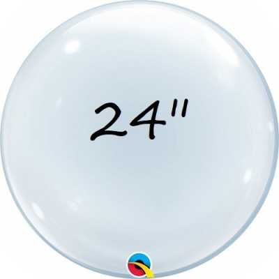 copia di PALLONCINO BUBBLE 24" POLLICI TRASPARENTE