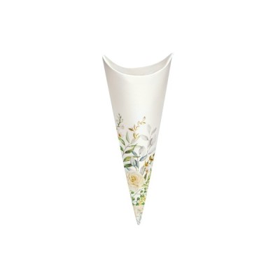 SCATOLINA PER CONFETTI CONO BUST.190 BOTANIC ST.CALDO