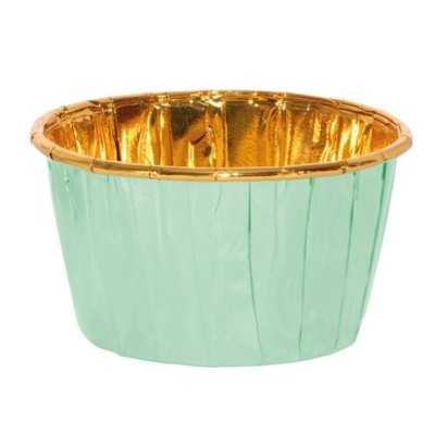 ROUND CUP CAKE (50 PCS) CMØ5XH3,9X6,8(TOP) MINT