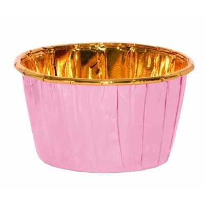 ROUND CUP CAKE (50 PCS) CMØ5XH3,9X6,8(TOP) PINK