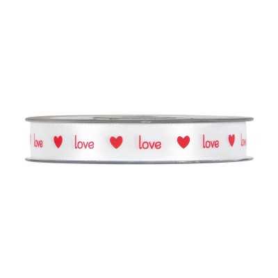 NASTRO LOVE MM15X25MT WHITE