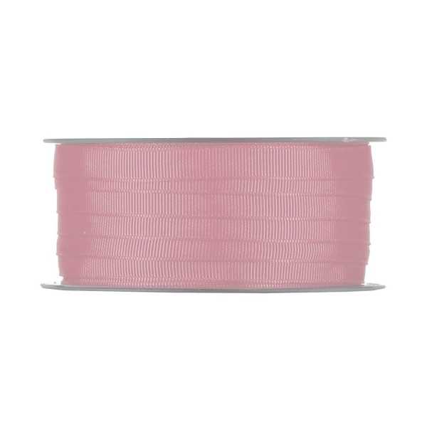 NASTRO GROS GRAIN MM5X100MT OLD PINK