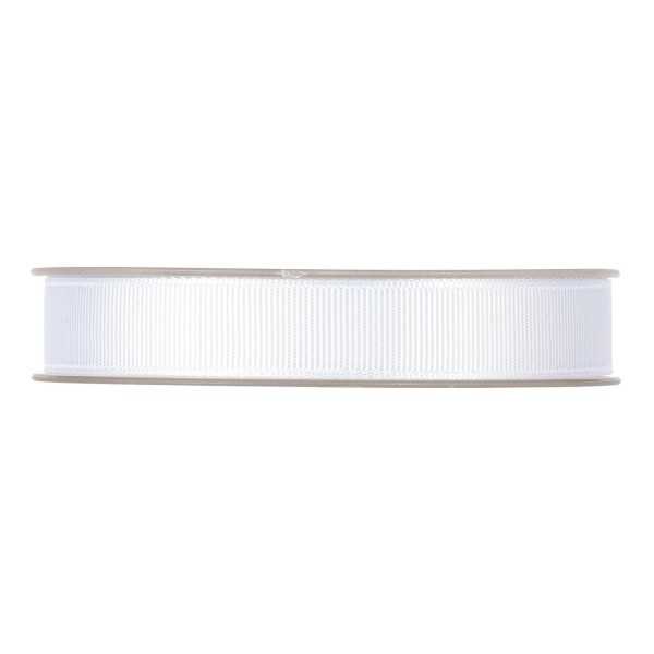 NASTRO GROS GRAIN MM15X20MT WHITE
