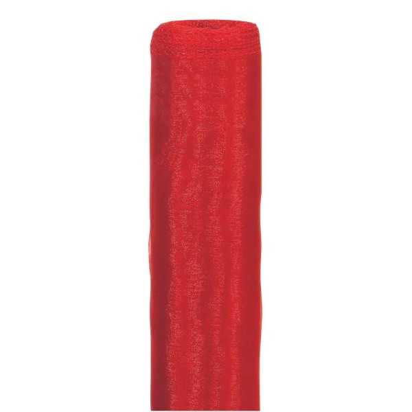 ORGANZA SINGLE TONE CM50X9MT RED