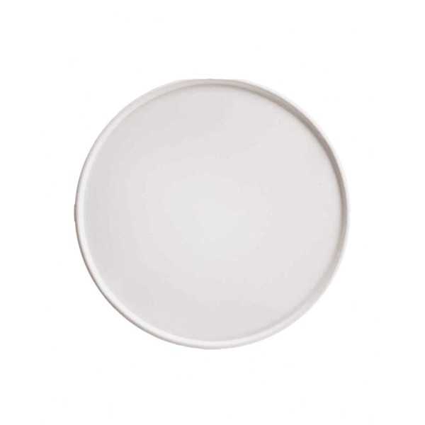 🥗 Piatti Pizza Bio in Cellulosa Bianchi Ø 32 cm – Confezione da 50 pz | Compostabili e Resistenti
