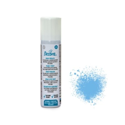 SPRAY DECORA PERLATO AZZURRO 75 ML. ART.9600607