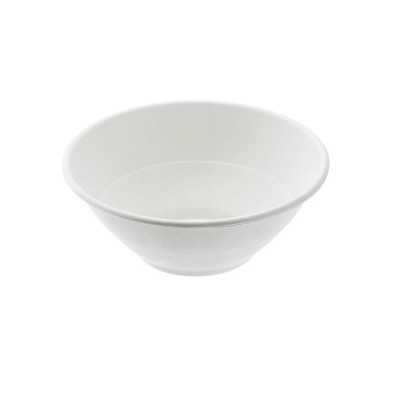 Piatti Bio in Cellulosa Bianchi ciotola Ø 19 cm – Confezione da 50 pz | Biodegradabili e Compostabili