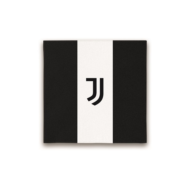 tovaglioli Juventus – 16 Pezzi in Carta Ufficiali | Party Bianconero