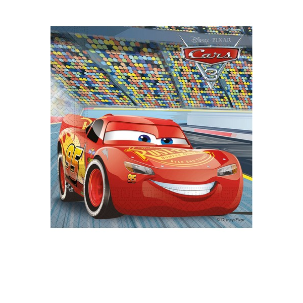 TOVAGLIOLO CIAO CARS 2 CM.33X33 CF.20 PZ.ART.33173