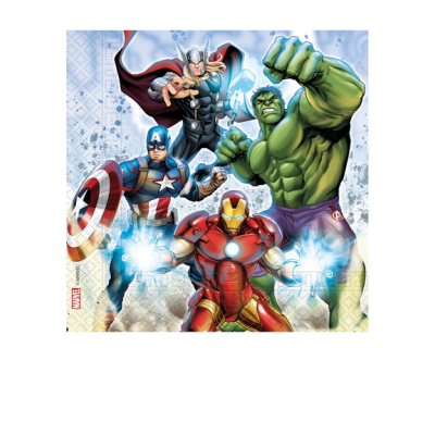 TOVAGLIOLO BBS AVENGERS ASSEMBLE "NEW" CM.33X33 CF.20 PZ ART.126853