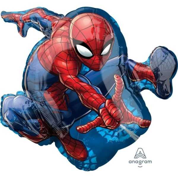 MICROFOIL BALLOON SUPERSHAPE SPIDERMAN CM 64X84 ART.24840