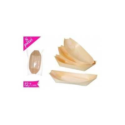 Piroghe in Bambù Golden Hill – Eleganti, Biodegradabili, Monouso