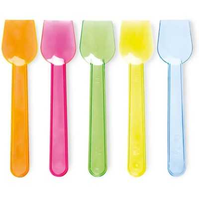 Cucchiai Gelato Multicolor SweepinG Party – 20 Pezzi | Colorati e Resistenti