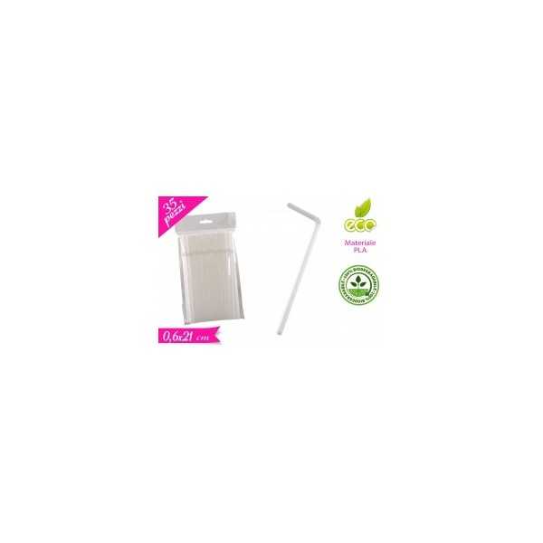 CANNUCCE FLEX BIANCHE 0,6X21CM