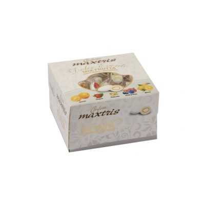 Confetti Maxtris Dolce Evento Mix Frutta – Vassoio Bianco ai Gusti Fruttati
