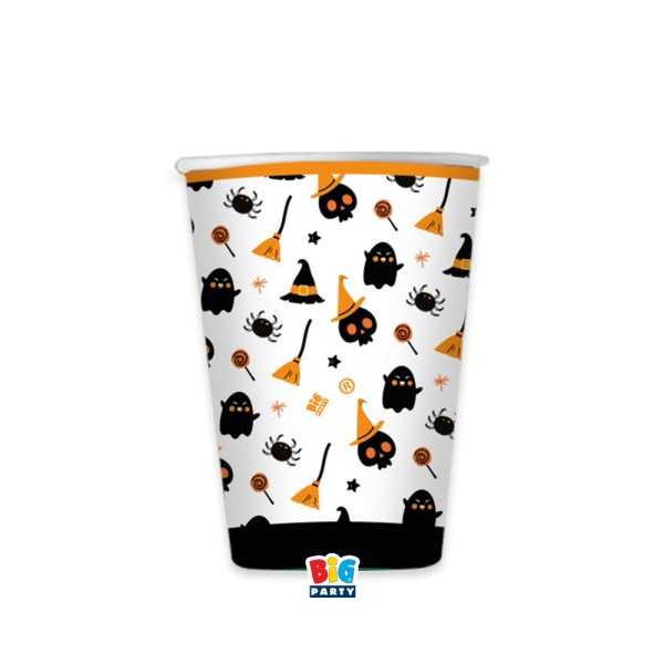 6 Bicchieri 250 cc Spooky Halloween