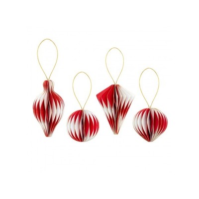 4 DEC CARTA BICOLORE ROSSO BIANCO