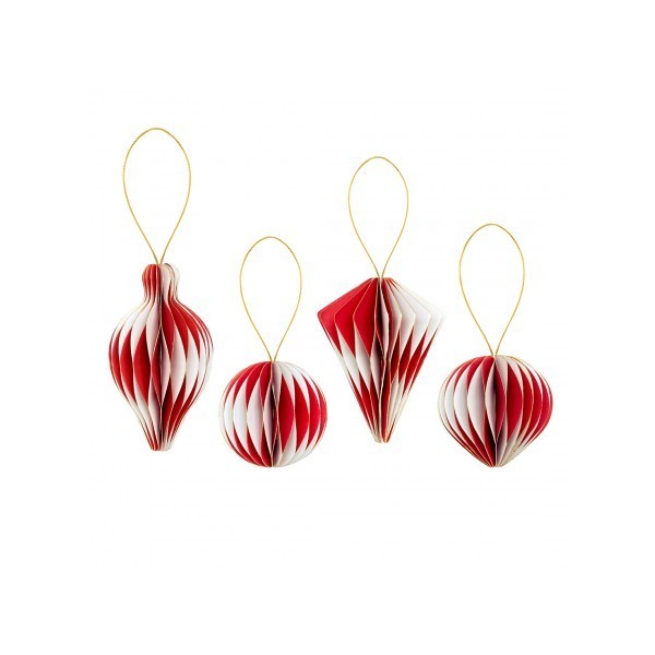 4 DEC CARTA BICOLORE ROSSO BIANCO