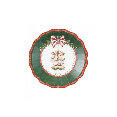 8 PIATTI NEW LIBERTY SANTA CAROUSEL CM 21