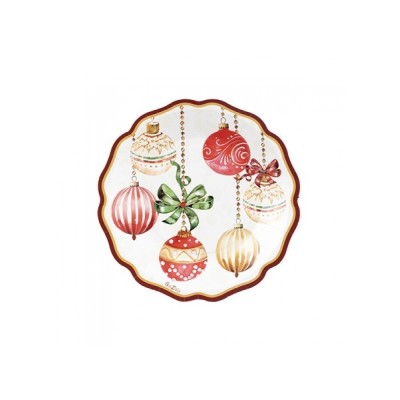 8 PIATTI NEW LIBERTY CRISTMAS DECO' CM 21