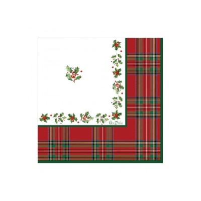 16 TOVAGLIOLI SCOTTISH CHRISTMAS CM 33X33