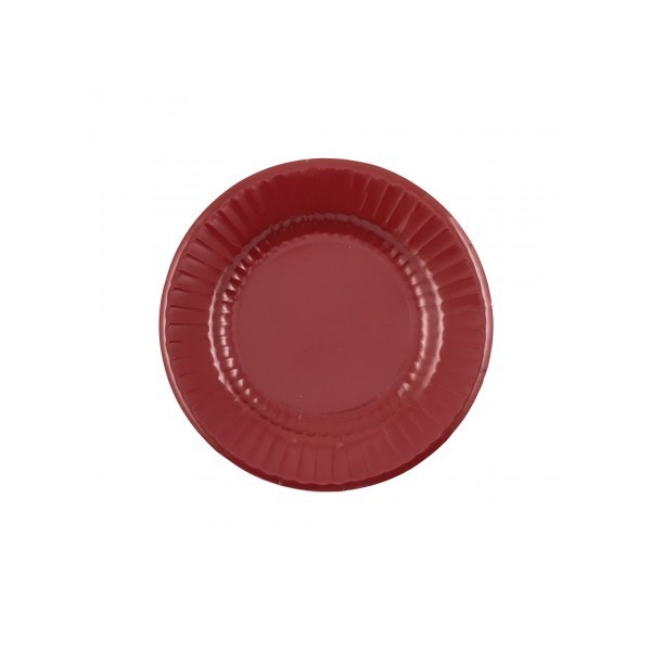 8 PIATTI ROUND CM.21 BORDEAUX