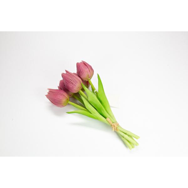 MAZZETTO 5 TULIPANI PICCOLI h.20cm