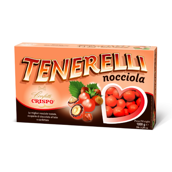 Confetti Crispo Tenerelli Nocciola Rossi 1kg