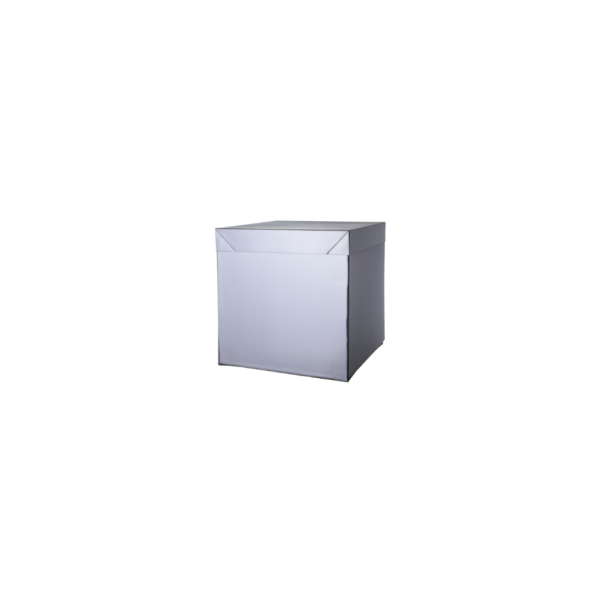 Scatola Sorpresa Esplosiva per Regali 30X30x30 Silver