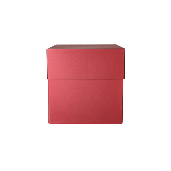 Scatola Sorpresa Esplosiva per Regali 50x50x50 Rossa