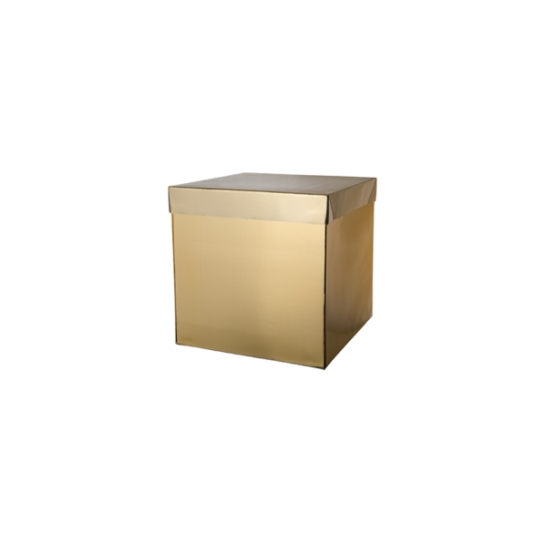 Scatola Sorpresa Esplosiva per Regali 50x50x50 Oro