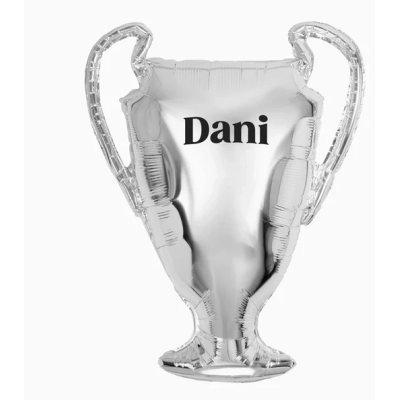 Palloncino Foil Coppa Champions League 83 cm | Festa Calcio