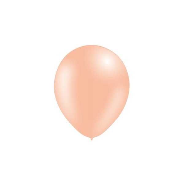 Balloonia Pastel Pesca 5" - Conf. 100 pz